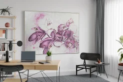 XXL Öl Gemälde 'Lilac Awakening' | Handgemaltes Unikat