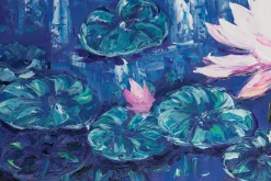 XXL Öl Gemälde 'Lily's Rose' | Handgemaltes Unikat