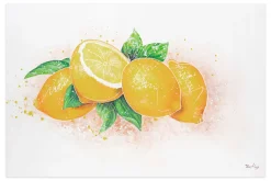 XXL Öl Gemälde 'Limoncello' | Handgemaltes Unikat