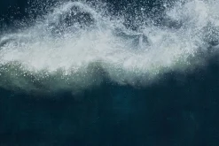 XXL Öl Gemälde 'Living, Breathing Sea' | Handgemaltes Unikat