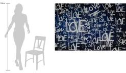 XXL Öl Gemälde 'Love is everywhere' | Handgemaltes Unikat
