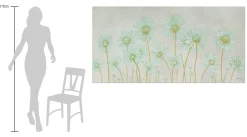 XXL Öl Gemälde 'Lovely Daisies' | Handgemaltes Unikat