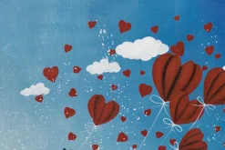 XXL Öl Gemälde 'Love on the Way' | Handgemaltes Unikat