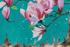 XXL Öl Gemälde 'Macht der Magnolie' | Handgemaltes Unikat