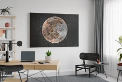 XXL Öl Gemälde 'Magic Moon' | Handgemaltes Unikat