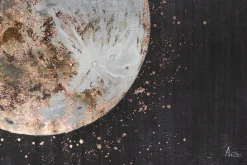 XXL Öl Gemälde 'Magic Moon' | Handgemaltes Unikat