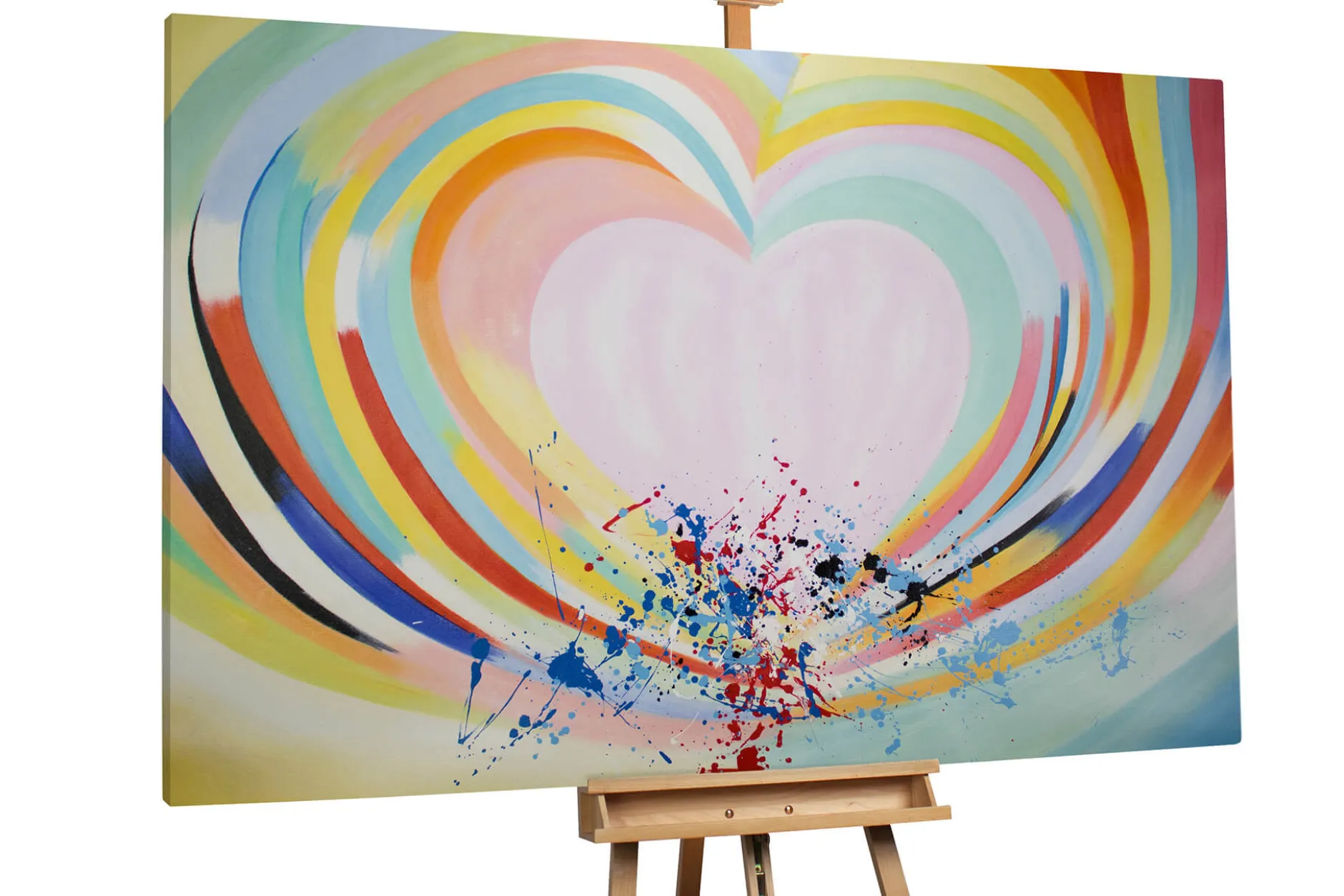 XXL Öl Gemälde 'Magic of Love' | Handgemaltes Unikat