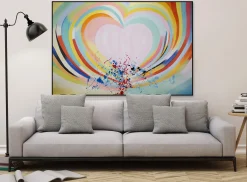 XXL Öl Gemälde 'Magic of Love' | Handgemaltes Unikat