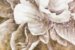 XXL Öl Gemälde 'Magische Blume' | Handgemaltes Unikat