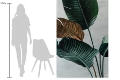XXL Öl Gemälde 'Majestic Leaves' | Handgemaltes Unikat