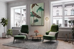 XXL Öl Gemälde 'Majestic Monstera' | Handgemaltes Unikat