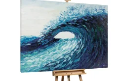 XXL Öl Gemälde 'Majestic Wave' | Handgemaltes Unikat