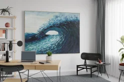 XXL Öl Gemälde 'Majestic Wave' | Handgemaltes Unikat