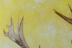 XXL Öl Gemälde 'Majestätischer Hirsch' | Handgemaltes Unikat