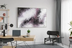 XXL Öl Gemälde 'Maroon Phantasms' | Handgemaltes Unikat