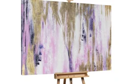 XXL Öl Gemälde 'Melted Amethyst' | Handgemaltes Unikat
