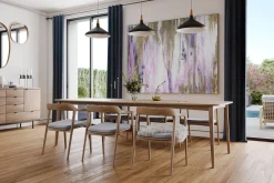 XXL Öl Gemälde 'Melted Amethyst' | Handgemaltes Unikat