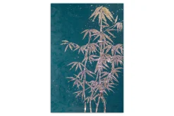 XXL Öl Gemälde 'Midnight Bamboo' | Handgemaltes Unikat
