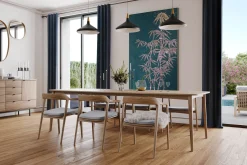 XXL Öl Gemälde 'Midnight Bamboo' | Handgemaltes Unikat