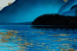 XXL Öl Gemälde 'Mirror of Water' | Handgemaltes Unikat