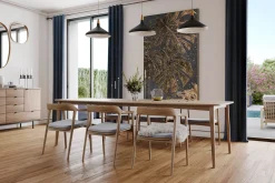 XXL Öl Gemälde 'Mondlichtmonstera' | Handgemaltes Unikat