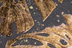 XXL Öl Gemälde 'Mondlichtmonstera' | Handgemaltes Unikat