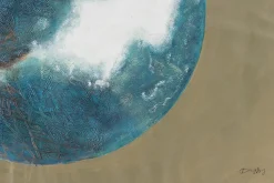 XXL Öl Gemälde 'Mountain Planet' | Handgemaltes Unikat