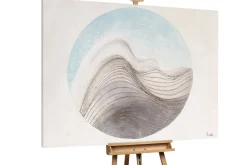XXL Öl Gemälde 'Movement of Waves' | Handgemaltes Unikat