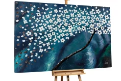 XXL Öl Gemälde 'Märchenreise' | Handgemaltes Unikat