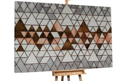 XXL Öl Gemälde 'Mystery Pattern' | Handgemaltes Unikat