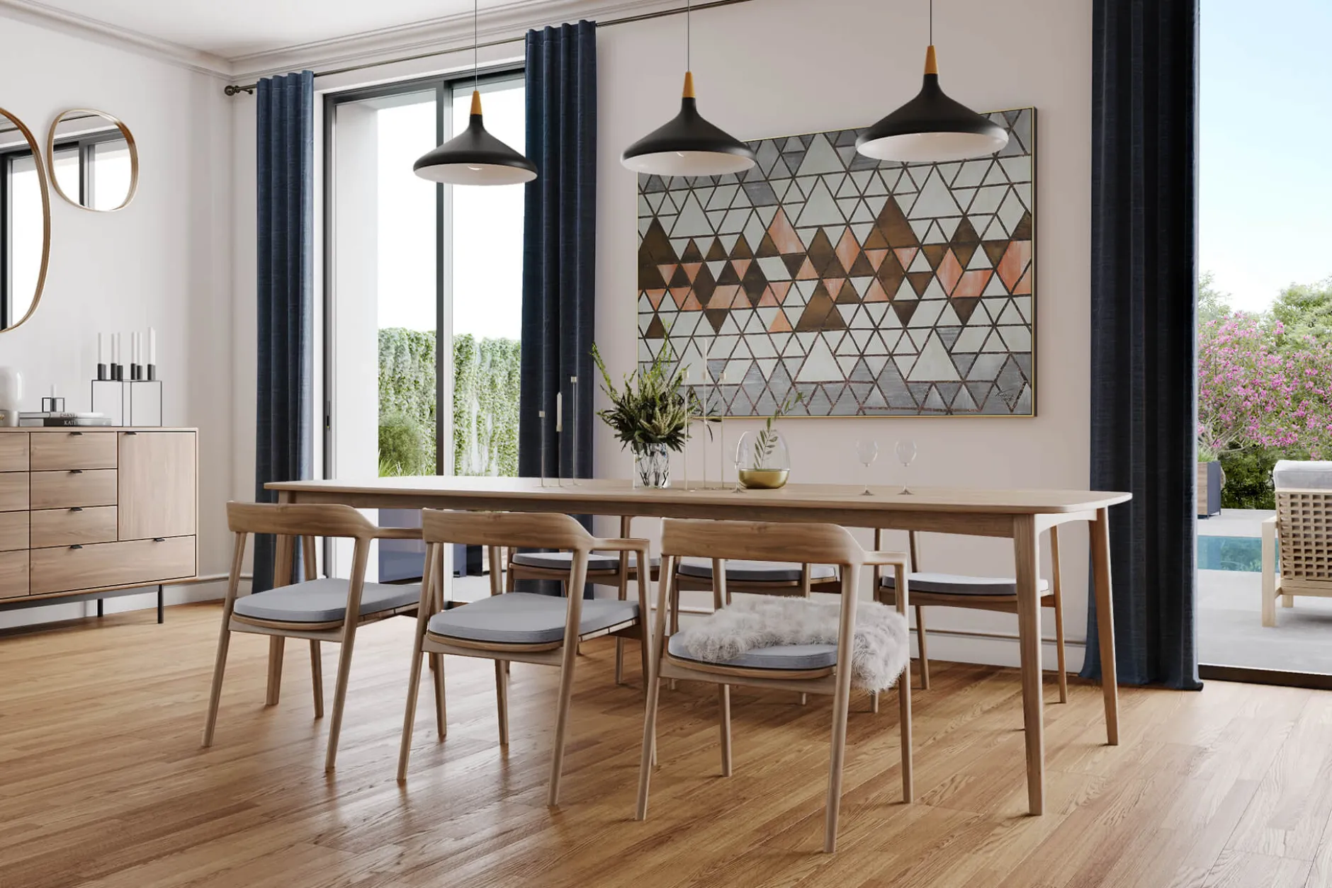XXL Öl Gemälde 'Mystery Pattern' | Handgemaltes Unikat