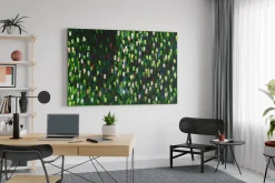 XXL Öl Gemälde 'Mystisches Mosaik' | Handgemaltes Unikat