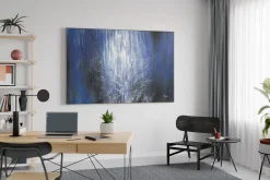 XXL Öl Gemälde 'Near the Waterfall' | Handgemaltes Unikat