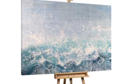 XXL Öl Gemälde 'Neptune's Wrath' | Handgemaltes Unikat