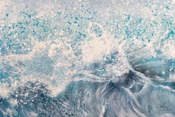 XXL Öl Gemälde 'Neptune's Wrath' | Handgemaltes Unikat