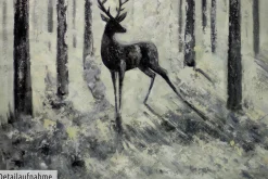 XXL Öl Gemälde 'Nervous Steps' | Handgemaltes Unikat