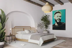 XXL Öl Gemälde 'Neymar’s Joy' | Handgemaltes Unikat