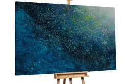 XXL Öl Gemälde 'Oceanic Layers' | Handgemaltes Unikat