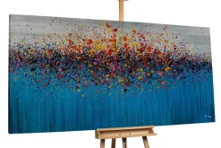 XXL Öl Gemälde 'Ocean of Colours' | Handgemaltes Unikat