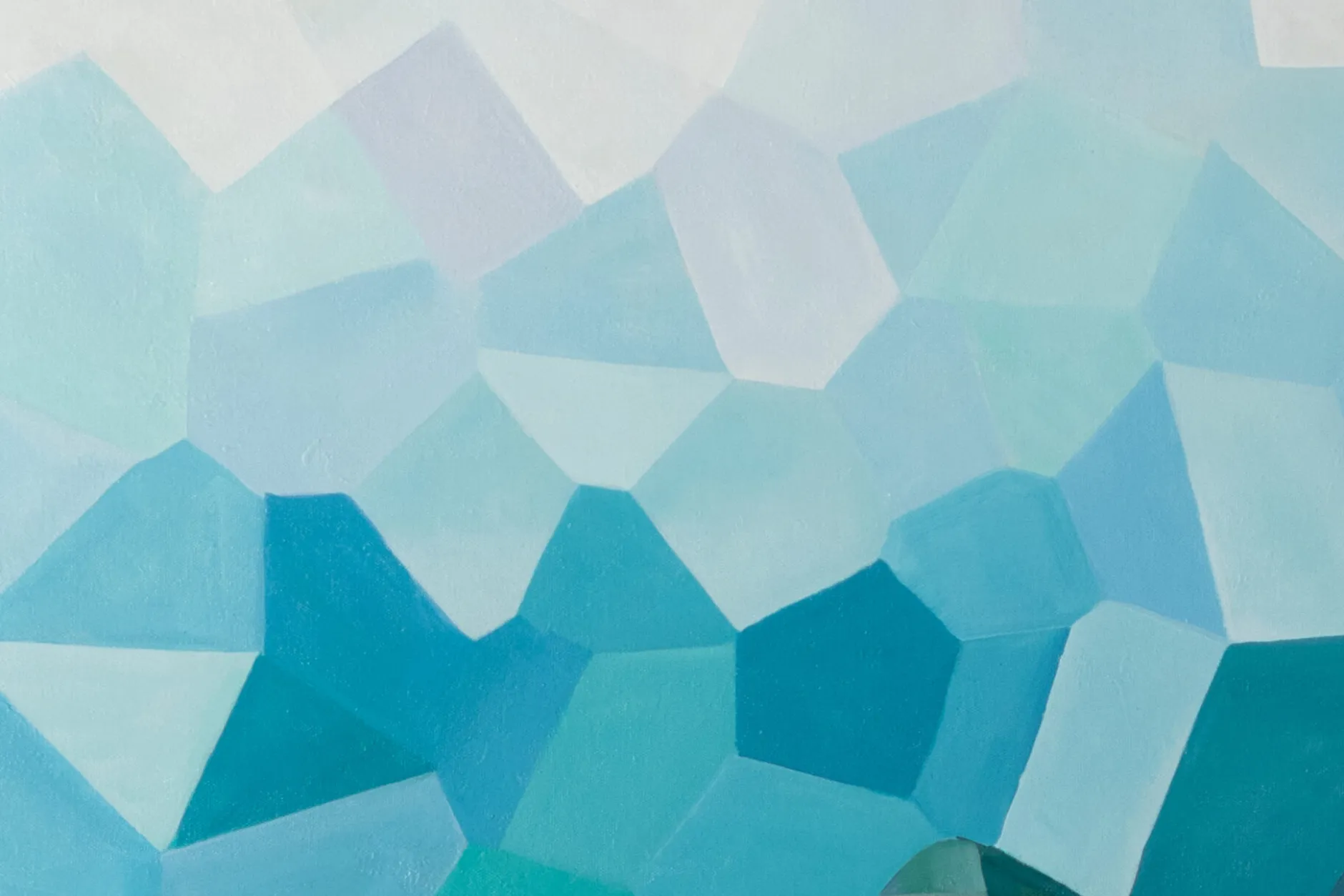 XXL Öl Gemälde 'Ocean Shades' | Handgemaltes Unikat
