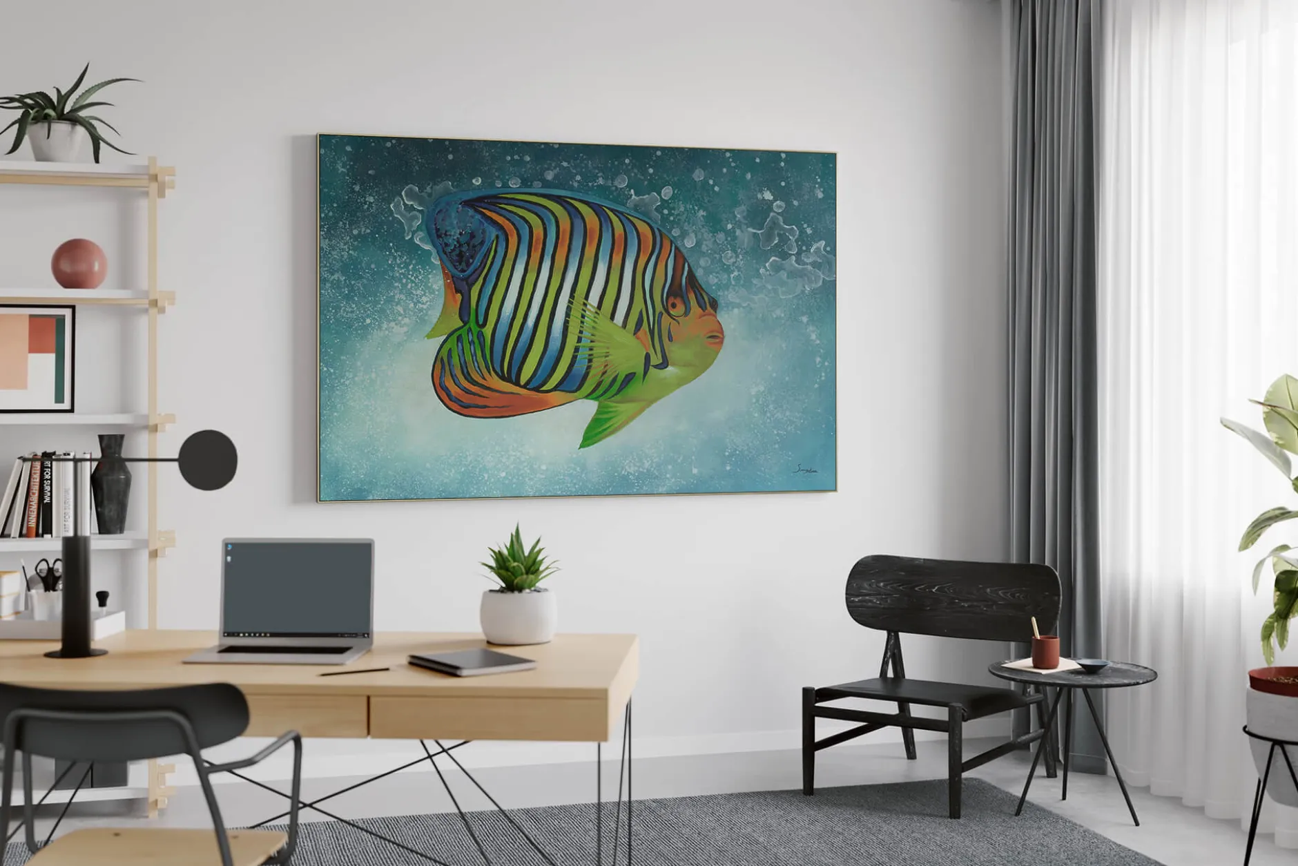 XXL Öl Gemälde 'Ocean Spectrum' | Handgemaltes Unikat