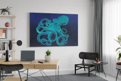 XXL Öl Gemälde 'Octopus Adventure' | Handgemaltes Unikat