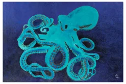 XXL Öl Gemälde 'Octopus Adventure' | Handgemaltes Unikat