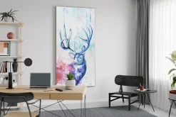 XXL Öl Gemälde 'Oh deer' | Handgemaltes Unikat