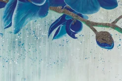 XXL Öl Gemälde 'Orchideenpracht' | Handgemaltes Unikat