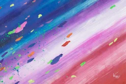 XXL Öl Gemälde 'Origin of the Rainbow' | Handgemaltes Unikat