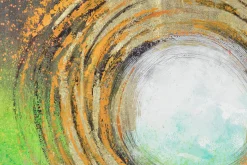 XXL Öl Gemälde 'Otherworldly Portal' | Handgemaltes Unikat