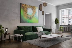 XXL Öl Gemälde 'Otherworldly Portal' | Handgemaltes Unikat