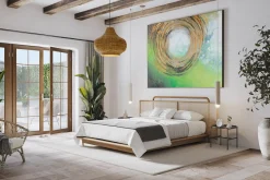 XXL Öl Gemälde 'Otherworldly Portal' | Handgemaltes Unikat
