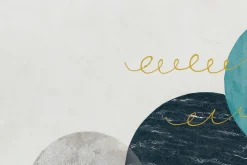 XXL Öl Gemälde 'Outer Planets' | Handgemaltes Unikat